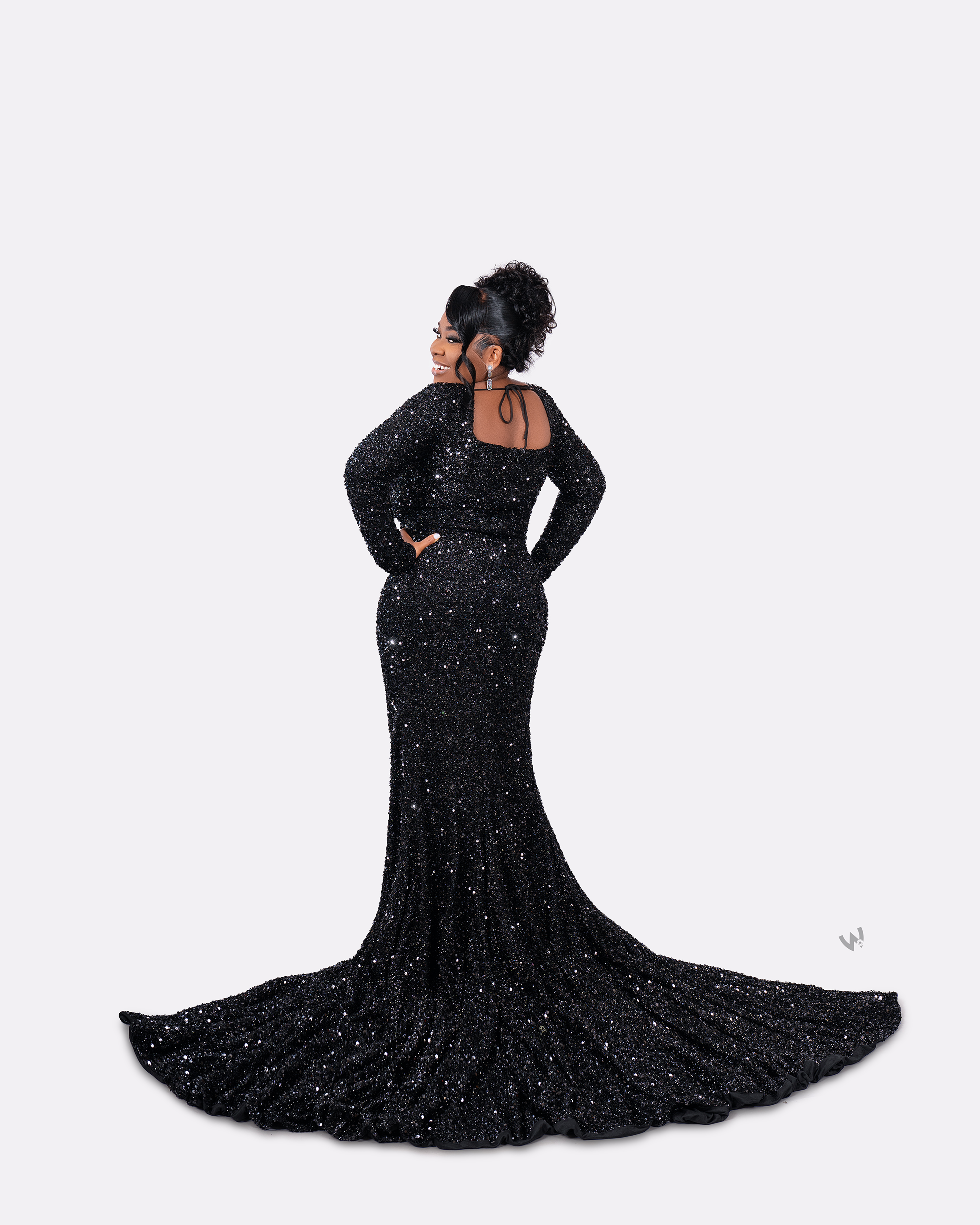 Studio birthday portrait